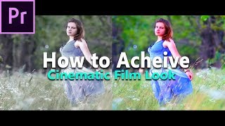 How to achieve a Cinematic Film Look | adobe premiere pro tutorial screenshot 1
