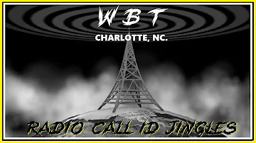 RADIO CALL LETTER JINGLES - WBT (CHARLOTTE, NC.)