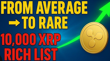 From Average To Rare: Inside The XRP Rich List
