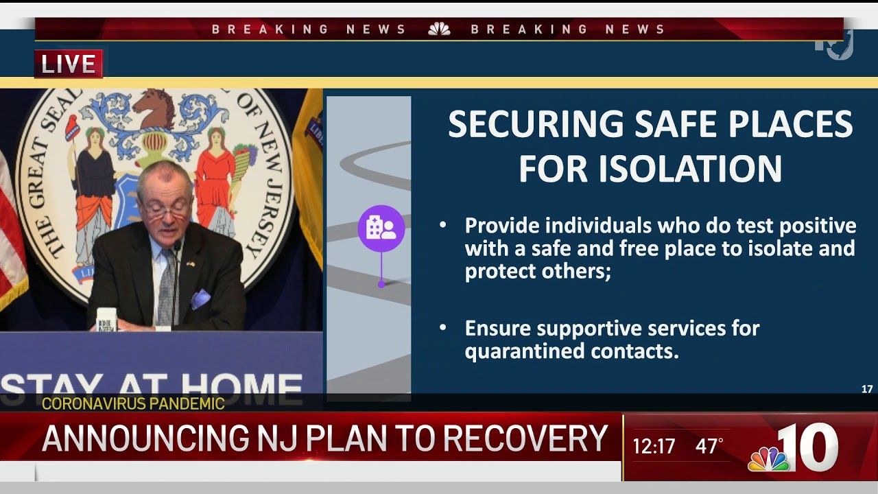 Murphy Outlines 6-Step Plan to Reopening New Jersey from Coronavirus Shutdown | NBC10 Philadelphia