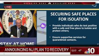 Murphy Outlines 6-Step Plan to Reopening New Jersey from Coronavirus Shutdown | NBC10 Philadelphia