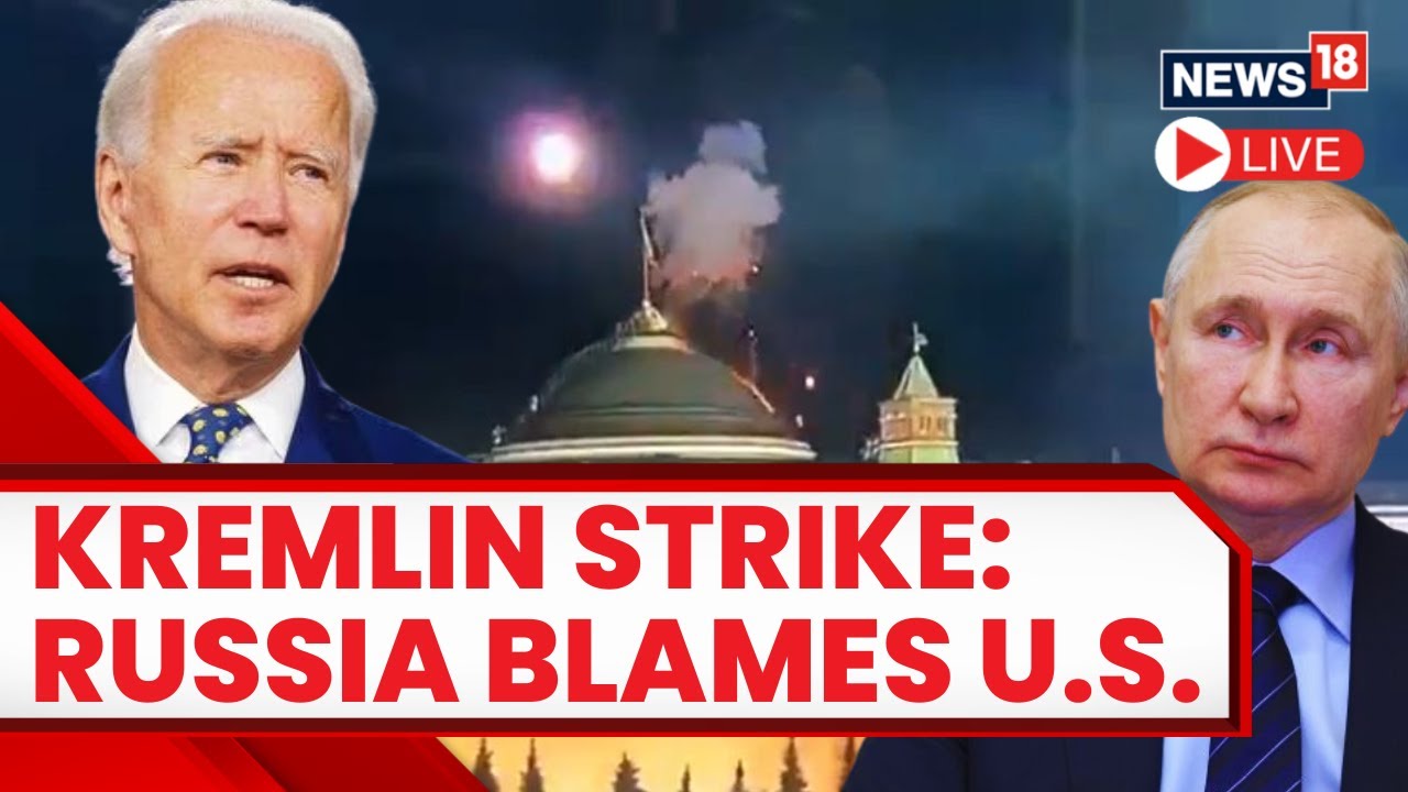 Russia Blames U S For Alleged Kremlin Drone Attack Putin s 