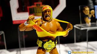 Famous WWE Figures at NY Toy Fair 2026 Profile