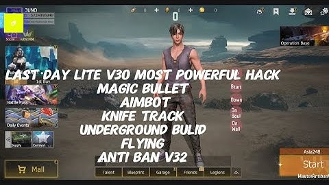 Last day lite New cheat v30 Most powerful Hack Basic setting i will give free hack check telegram