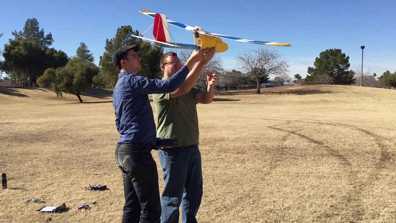 First flight of my FT Explorer airplane - YouTube