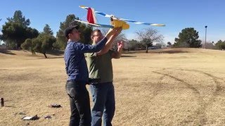 First flight of my FT Explorer airplane