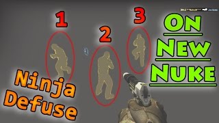 FIRST NINJA ON NEW NUKE! - CS:GO Ninja Defuse (Nuke, A Spot) screenshot 2
