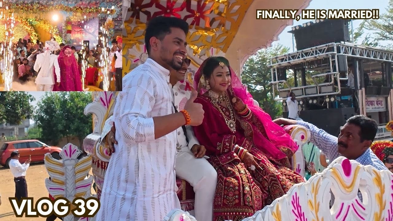 DOST KI SHAADI  | GETTING READY, BARAT & MAHARASHTRIAN RITUALS | SHIRPUR 🇮🇳