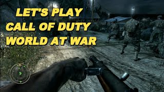 LET'S PLAY CALL OF DUTY WORLD AT WAR  (PS3 VERSION)