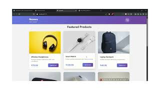 Shopping Cart Web App | Full Stack Assignment Demo | Saurabh Kumar