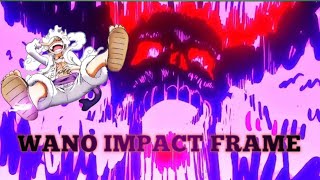 The Best Impact Frames From One Piece Wano Arc 4K Edit