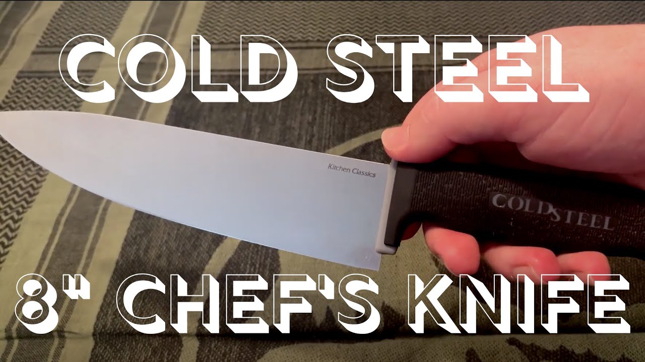 Cold Steel 8 Chef's Knife Kitchen 59KSCZ - Blade HQ