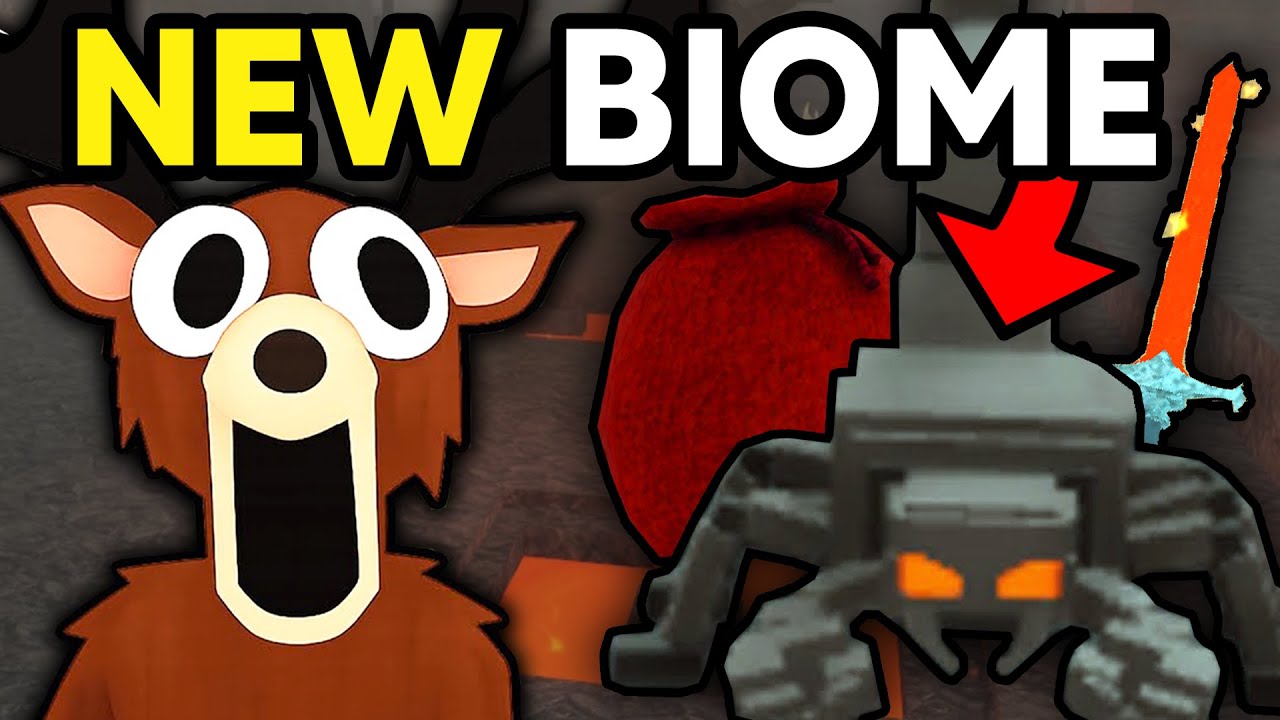 VOLCANIC BIOME UPDATE in 99 Nights in The Forest is CRAZY....