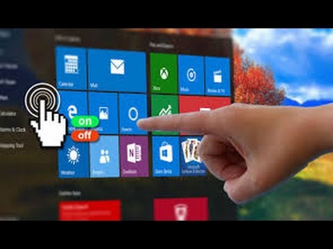 How To Disable and  Enable Touchscreen in windows 10 easy and fast