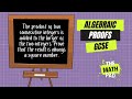 More Algebraic Proof Practice Questions | GCSE Math | Algebra | Edexcel | Higher & Foundation