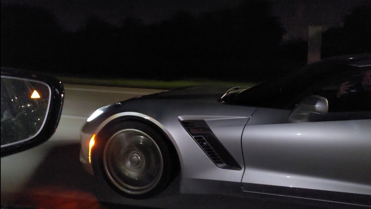 2021 BMW M5 Competition LCI vs 2016 C7 Corvette Z06 Bolt Ons 93