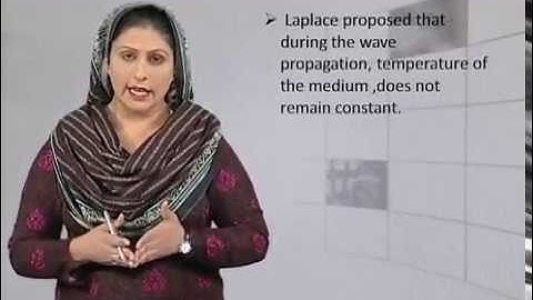 Physics - Fsc Part 1 Chapter 8 Laplace Correction for velocity of sound in Air- Physics