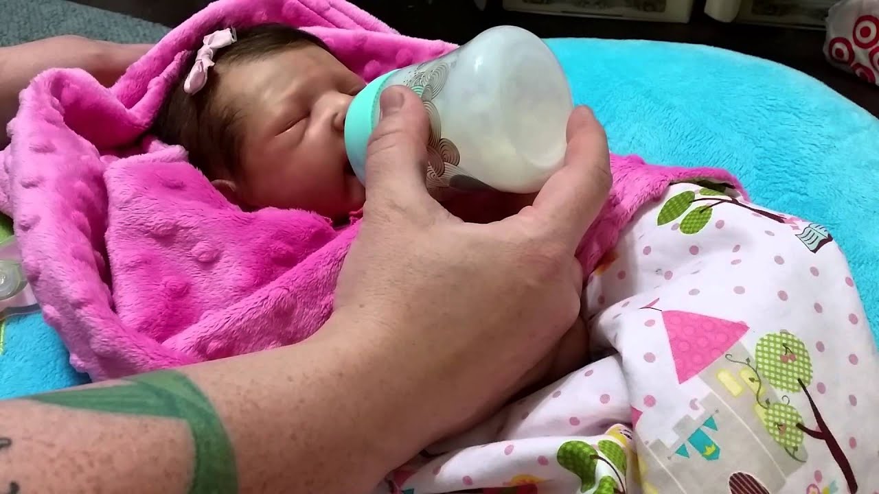 Crying Reborn Baby Girl 