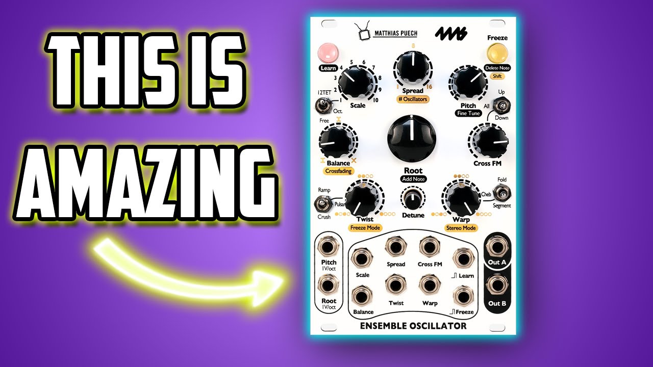 The 4ms Ensemble Oscillator!!! | Eurorack