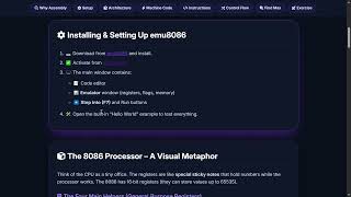 Foundations & Visual Simulation | Microprocessor & Assembly Language Lab