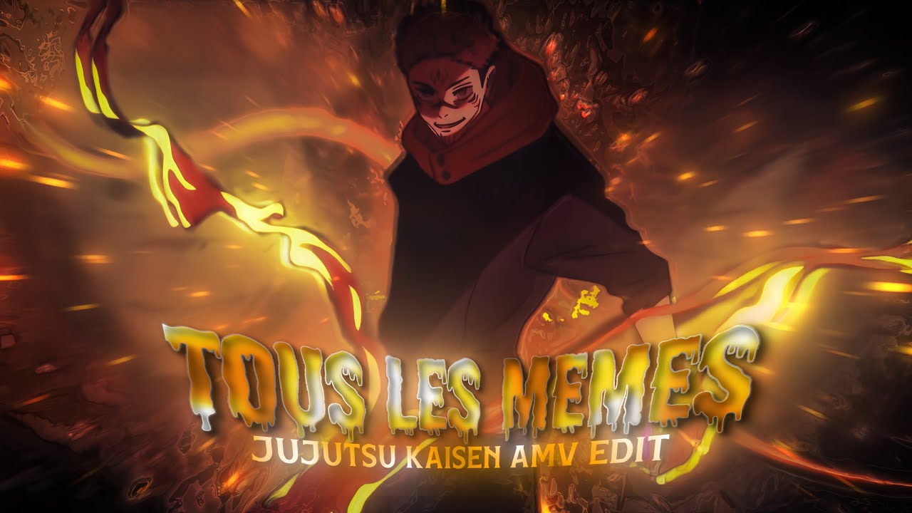Jujutsu Kaisen "Sukuna vs jogo" - Tous Les Memes [AMV/EDIT] Alightmotion 📱 Edit