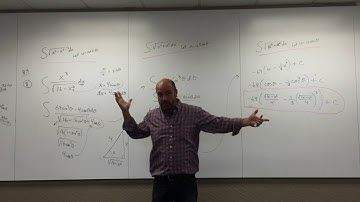 Calculus 2 Ch 8.4, 8.5 Trig substitution and Intro to Partial Fraction Decomposition part 1