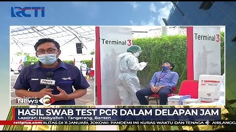 Bus Lab Hadir di Bandara Soetta untuk Tes COVID-19 Penumpang Pesawat - SIP 08/01