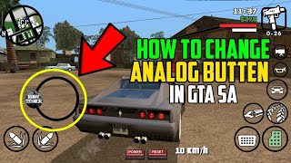 How To Change Analog Button In GTA San Andreas Android | Full Hindi Tutorial | HARSH TECHNICALS