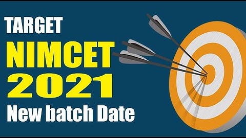 NIMCET New Batch & preparation plan