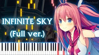 [Ao no Kanata no Four Rhythm (VN) OP 2] INFINITE SKY (Full ver.) Piano Arrangement