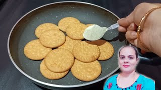 10ರೂಪಾಯಿ Mari Gold ಬಿಸ್ಕೆಟ್ ಇಂದ ರುಚಿಯಾದ ರೆಸಿಪಿ | Biscuit Recipe | Instant Sweet Recipe | Barfi Recip