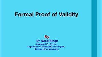 Formal Proof of Validity: Step 2 (checking the validity of deductive arguments using 19 rules)