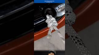 super strong rope knot tips for pulling a car
