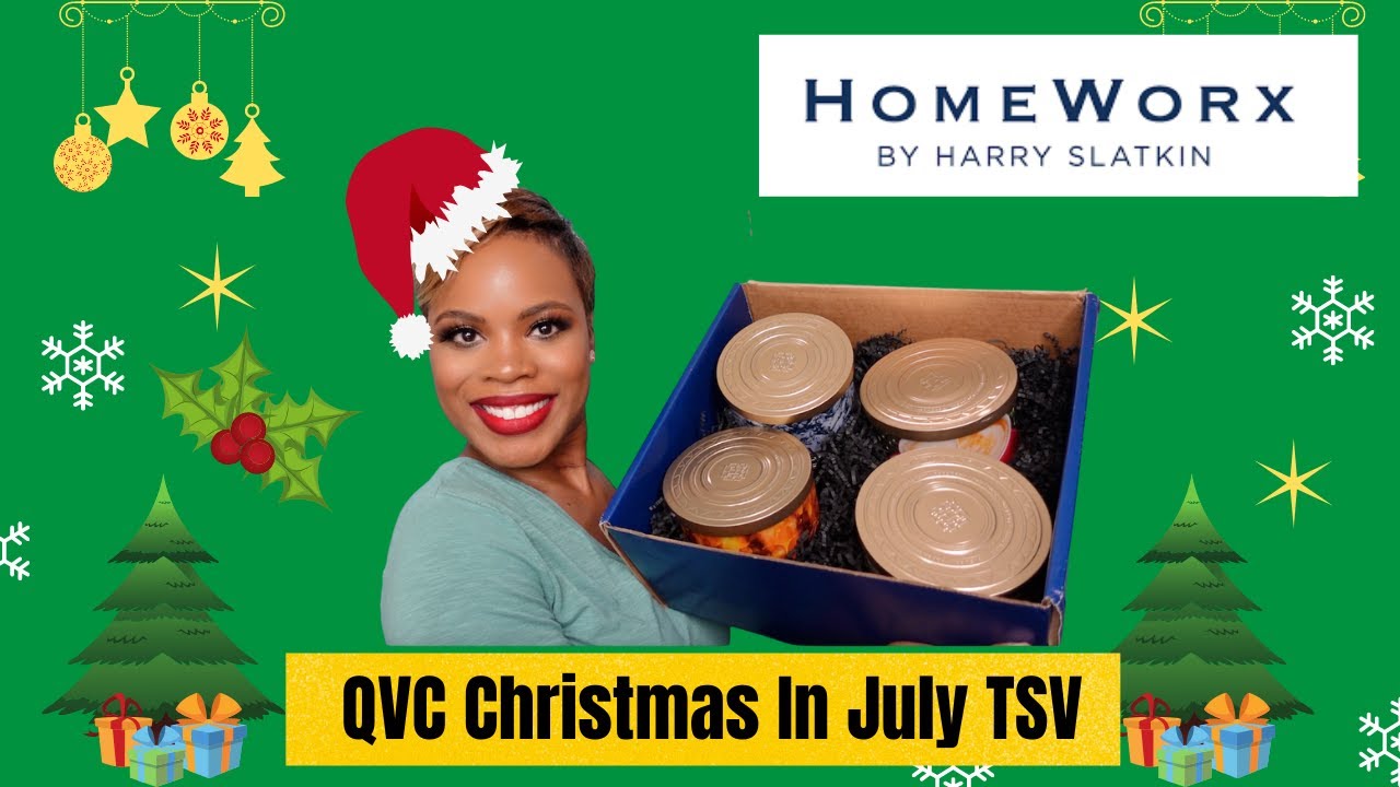 QVC Homeworx Christmas in July TSV 2022! YouTube