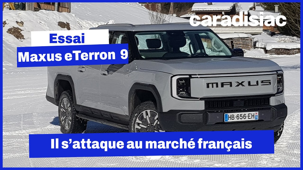 Avec le eTerron9, Maxus veut séduire les particuliers