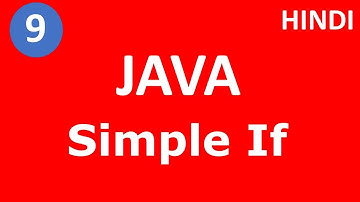 if statement in java | Part - 9 | Java tutorial for beginners | Tech Talk Tricks