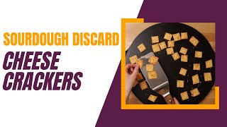 Sourdough Discard Cheese Crackers