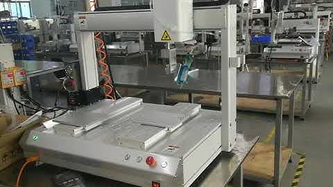 Glue dispenser robot for PCB assembly