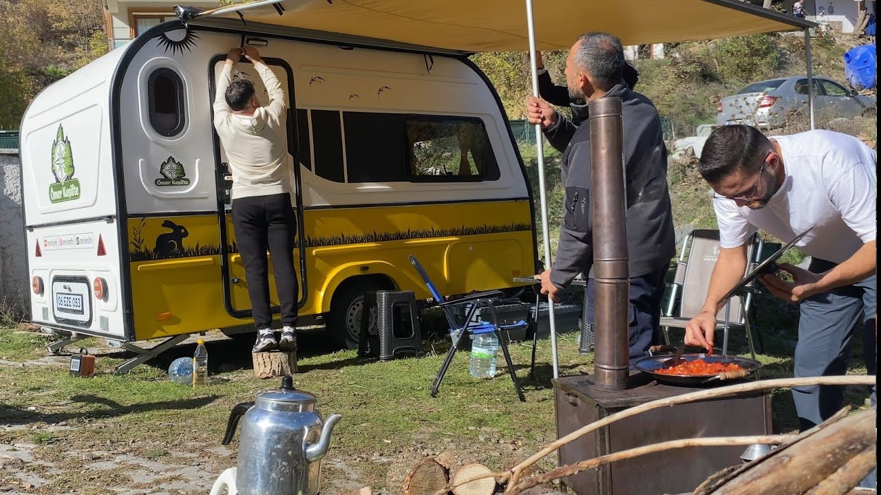 Kızılcahamam'ın Doğa Güzelliği ile Tarihi Bir Köyde Karavan Kampı