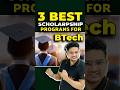 3 Best Scholarship Programs for B.Tech! #jee #jeemains #jee2026 #jeeexam #iitjee #JOSAA