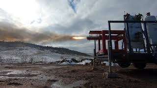 Hybrid Rocket Motor Nozzle Erosion Study (300 psi chamber pressure)