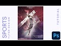 Design Tutorial: Create a Dynamic Sports Flyer | Kofhearts Designs