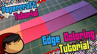 Papercraft Tutorial ~ Edge Coloring ~