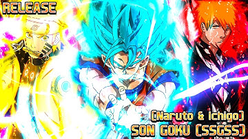 [COMMISSION RELEASE] TEAM SHONEN GOKU SSGSS (NARUTO & ICHIGO)
