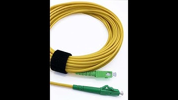 Fibre Optic Cable SC/APC to LC/APC Connector, Simplex 9/125μm Patch Cable, Fibre Optic Cable LSZH,