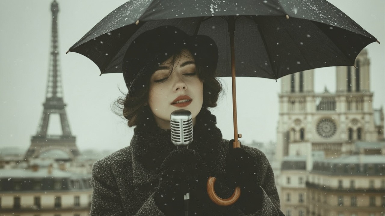 60s–70s French Chanson Music 🎶 Oldies French Love Songs & Vintage Paris Café Ambience