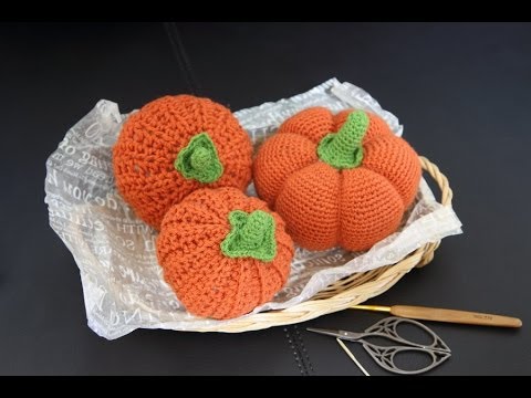 How to Crochet a Halloween Pumpkin 할로윈데이 펌프킨 코바늘뜨기 호박 핀쿠션 만들기8