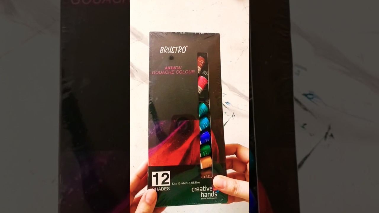 Brustro Artist' GOUACHE COLOUR | 12 SHADES 