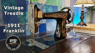 Franklin Treadle Machine - Review and Test