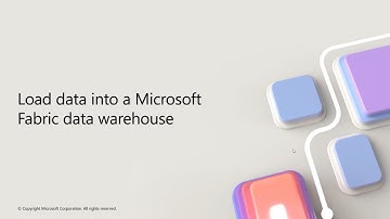 Load data into a Microsoft Fabric data warehouse